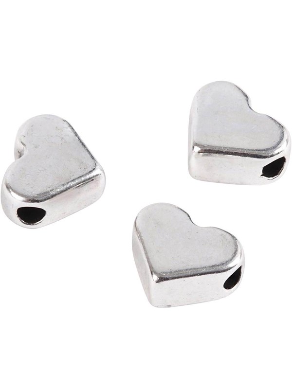 5712854254519 - Space Beads Silver Plated 3pcs